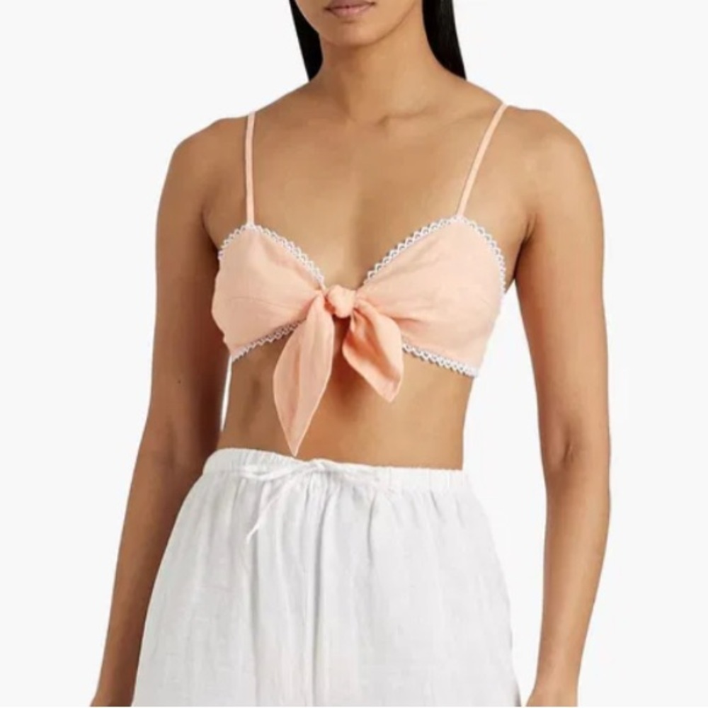 Miguelina Tilly top white